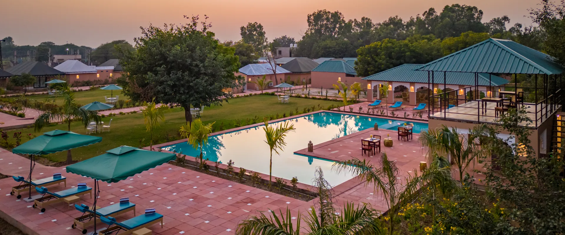 Luxury Resort in Ranthambore with Pool